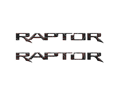 Raptor Floor Mat Emblem Inserts Fits 2022-2026 Ford Bronco Raptor