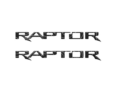 Raptor Floor Mat Emblem Inserts Fits 2022-2026 Ford Bronco Raptor