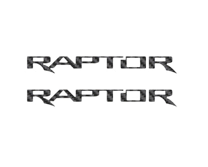 Raptor Floor Mat Emblem Inserts Fits 2022-2026 Ford Bronco Raptor