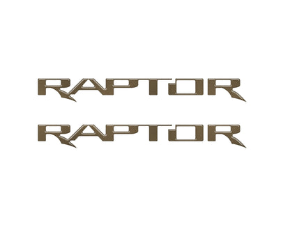 Raptor Floor Mat Emblem Inserts Fits 2022-2026 Ford Bronco Raptor