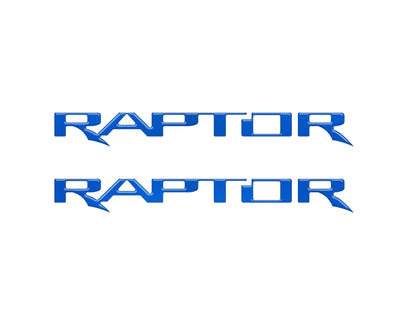 Raptor Floor Mat Emblem Inserts Fits 2022-2026 Ford Bronco Raptor
