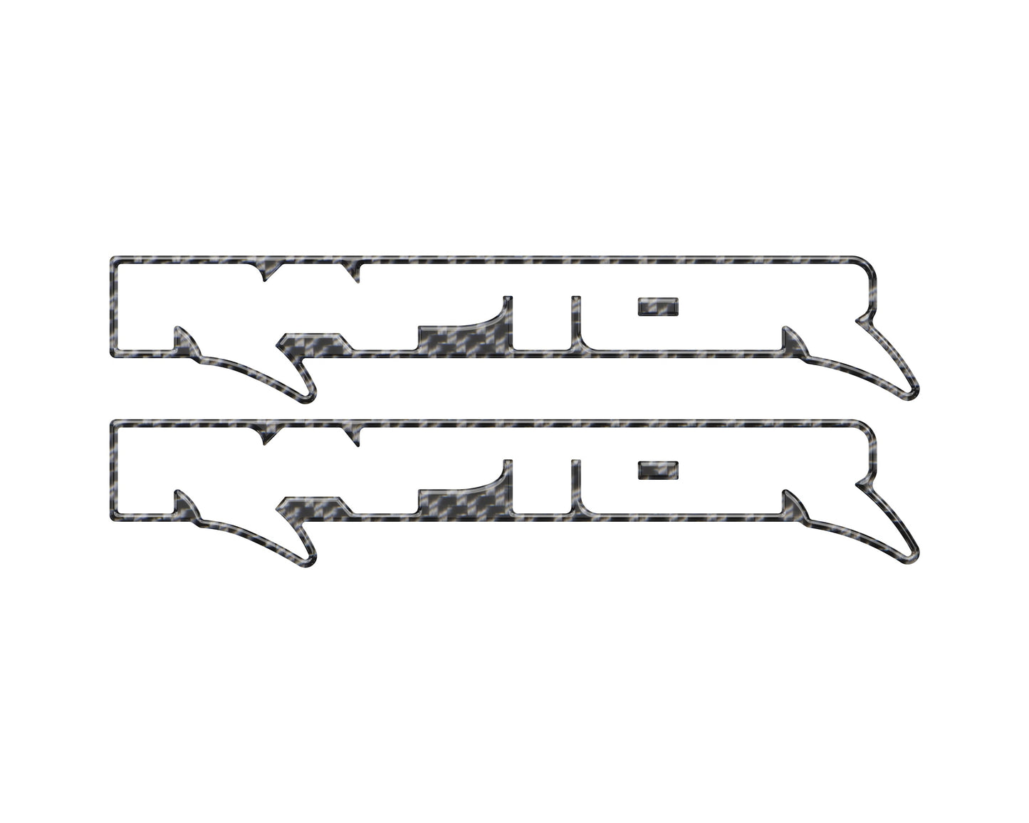 Raptor Floor Mat Emblem Inserts Fits 2022-2026 Ford Bronco Raptor