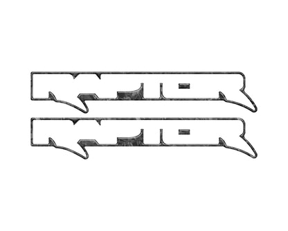 Raptor Floor Mat Emblem Inserts Fits 2022-2026 Ford Bronco Raptor