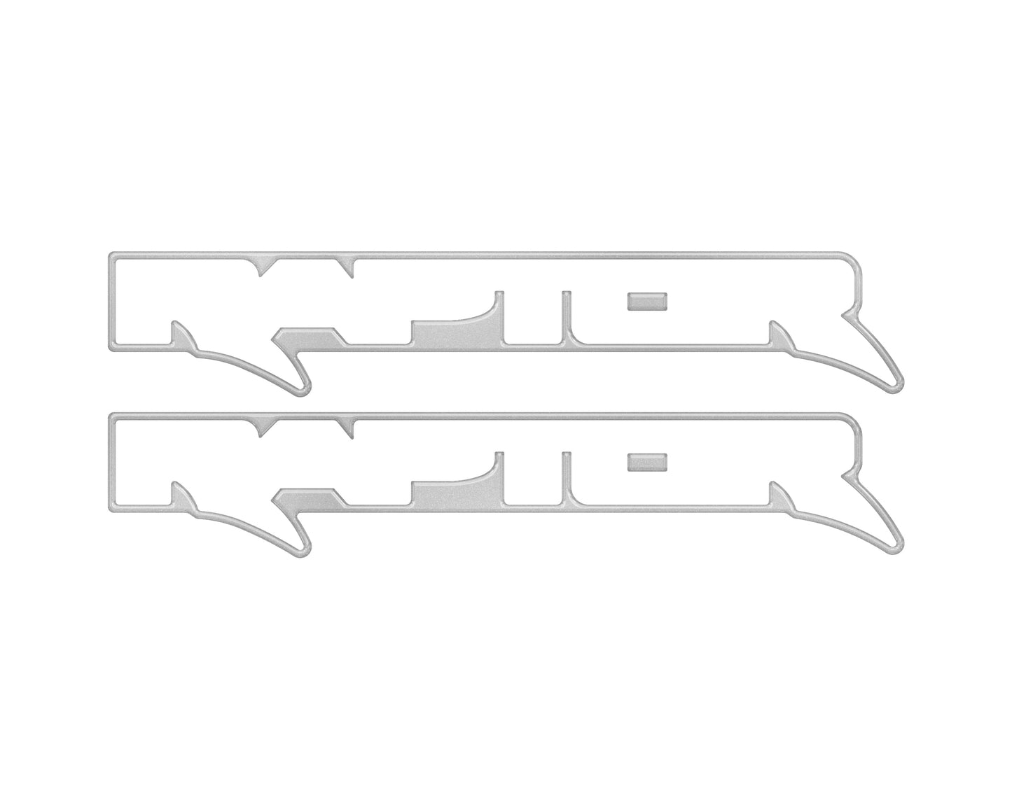 Raptor Floor Mat Emblem Inserts Fits 2022-2026 Ford Bronco Raptor