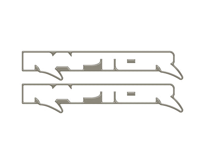 Raptor Floor Mat Emblem Inserts Fits 2022-2026 Ford Bronco Raptor