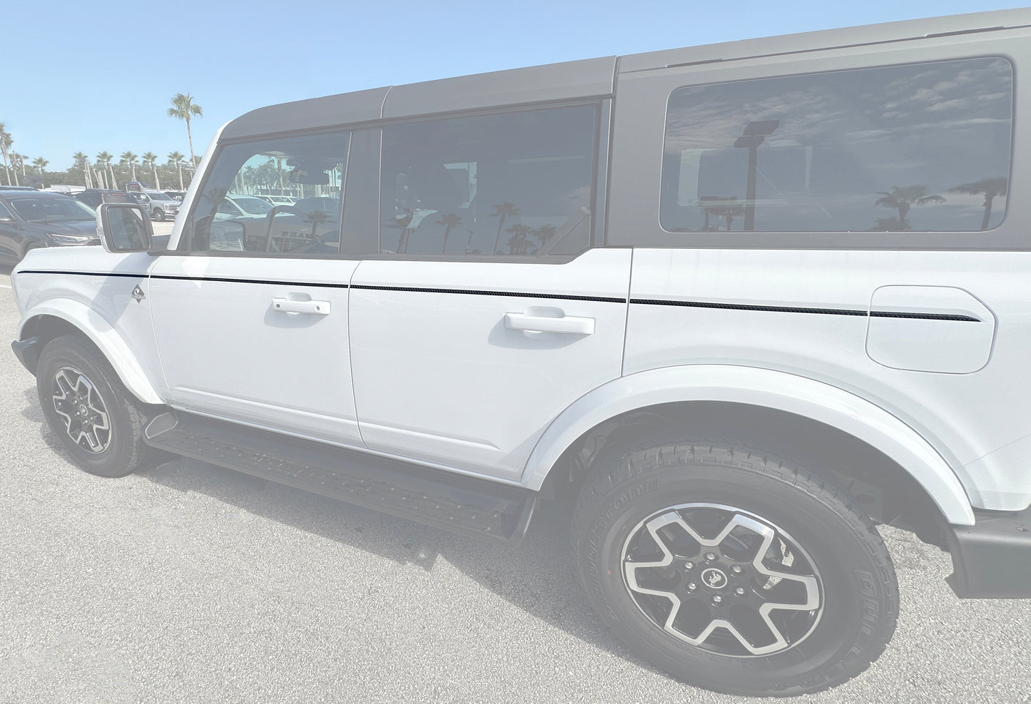 Body Line Accent Trim Fits 2021-2026 Ford Bronco