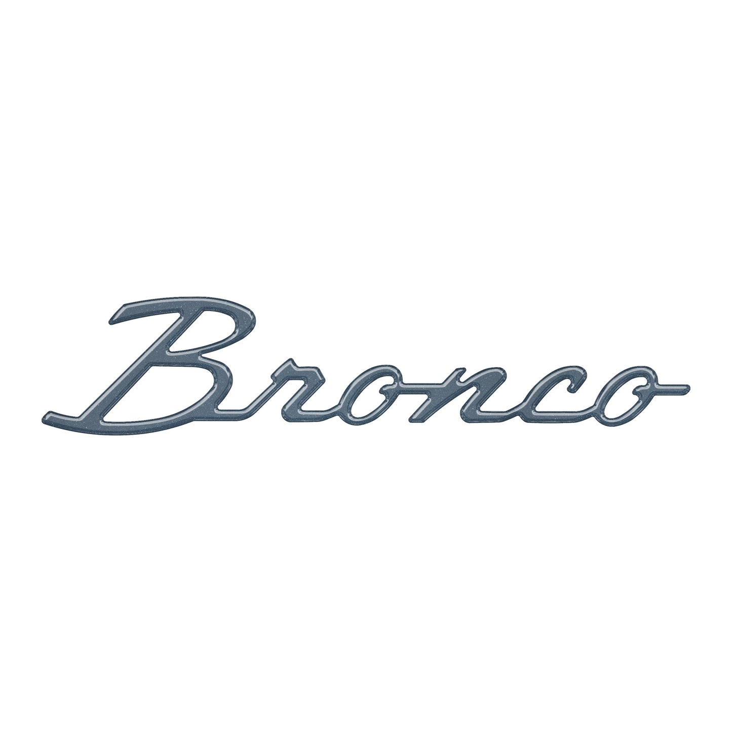 Bronco Script Badge Fits 2021-2026 Ford Bronco
