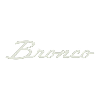 Bronco Script Badge Fits 2021-2026 Ford Bronco