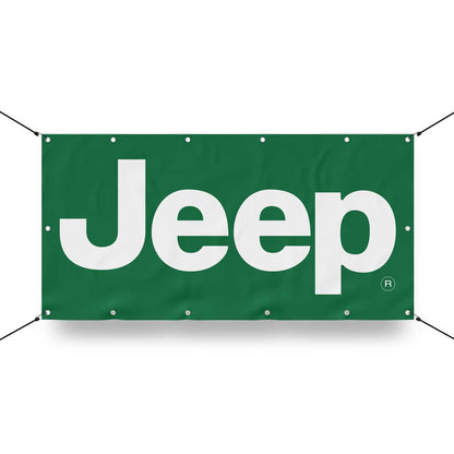 Banner - Jeep® Text (color options)