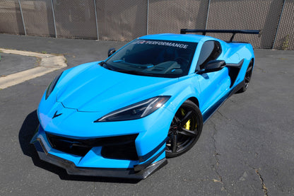 Chevrolet Corvette C8 Z06, E Ray, ZR1, Grand Sport Carbon Fiber Front Splitter/ Airdam/ Lip
