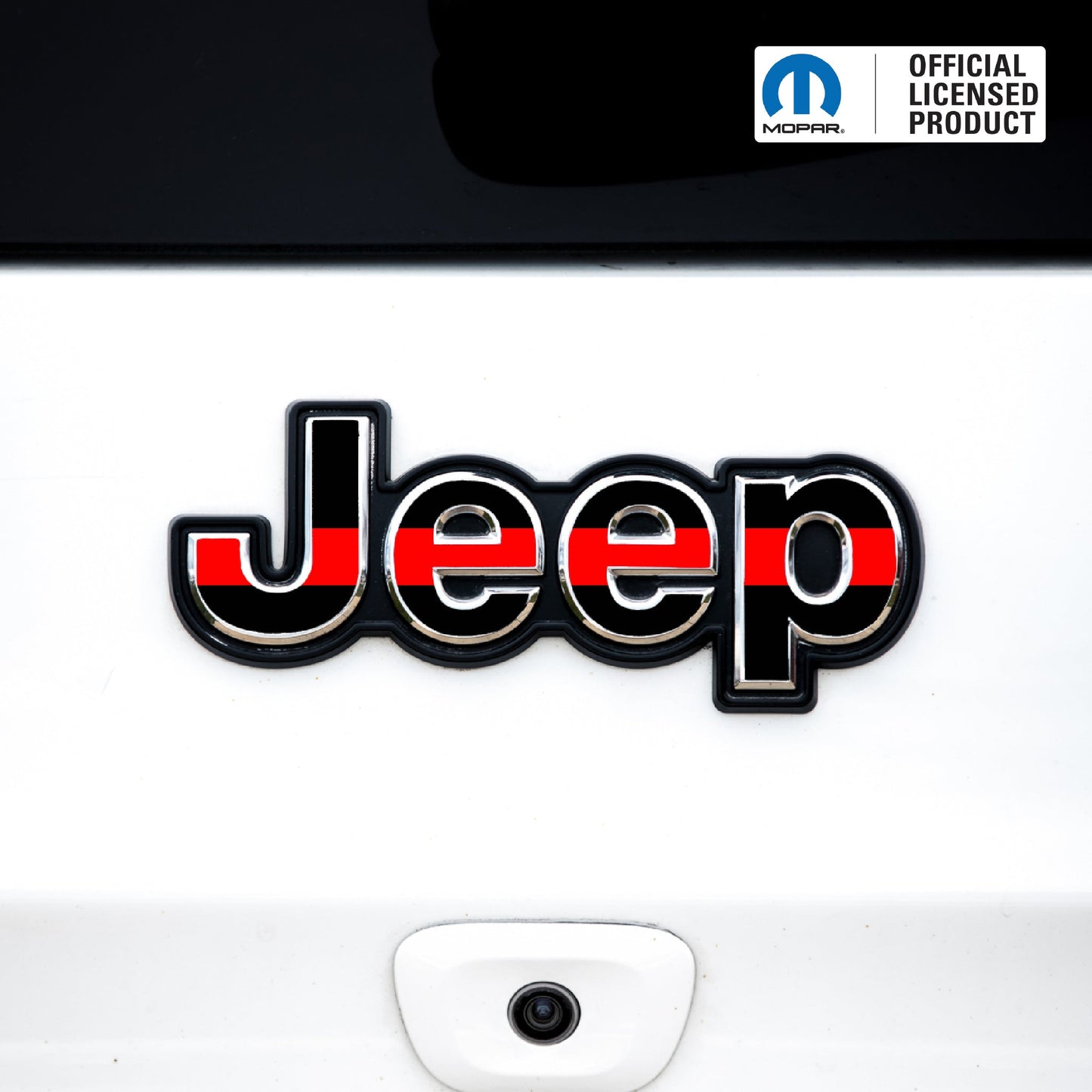 JEEP Emblem Overlay Decals – First Responder Designs | Fits Grand Cherokee, Cherokee, Compass, Renegade, Liberty, Patriot