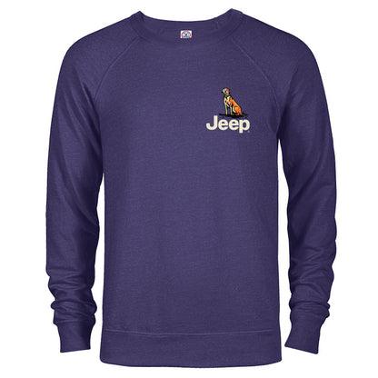 Jeep® Dogs - French Terry Crew Neck Sweatshirt - Reign