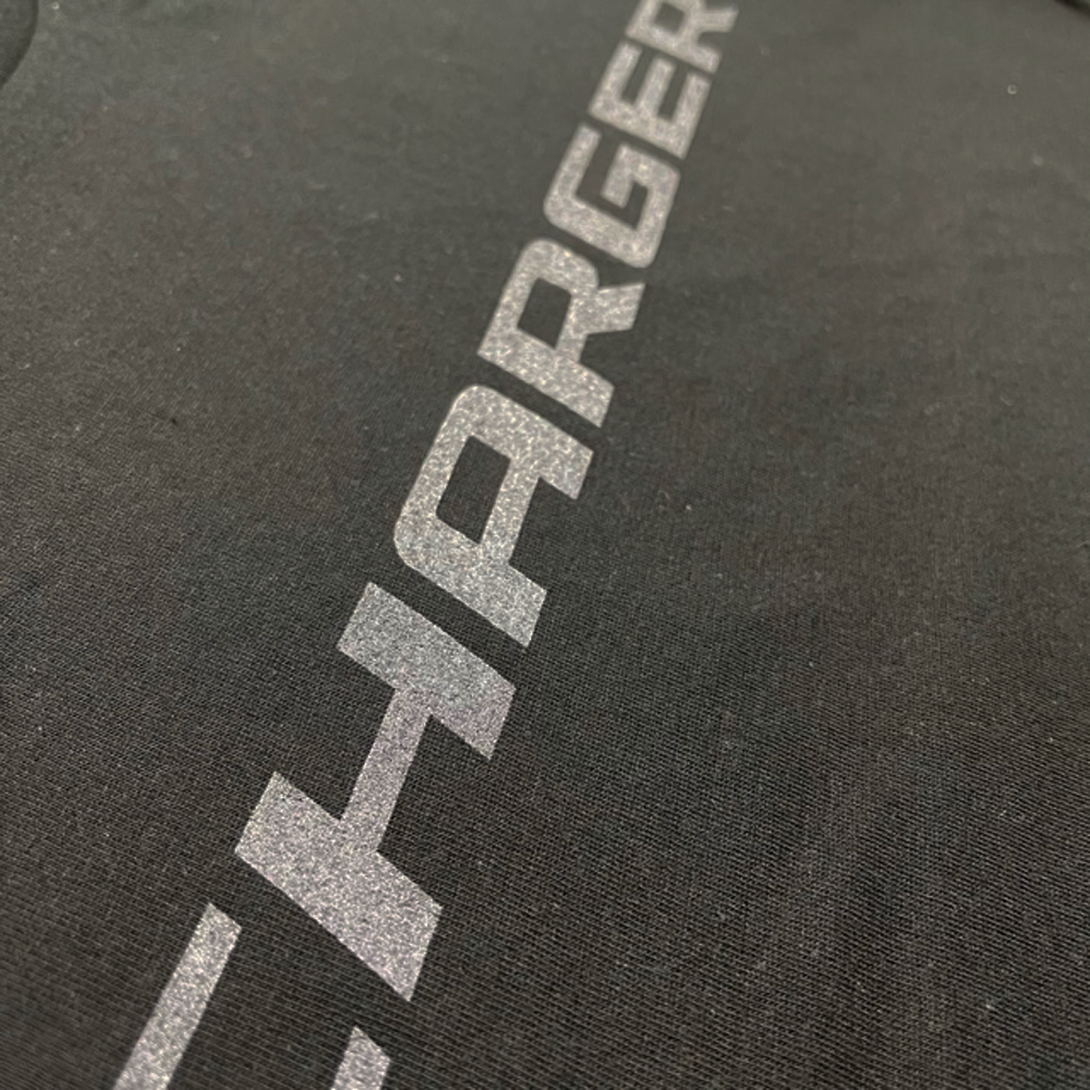 Mens T-Shirt Dodge Charger Blackout