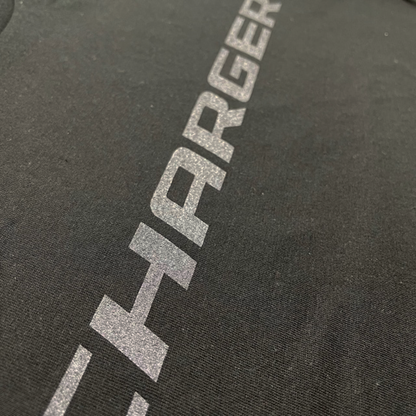 Mens T-Shirt Dodge Charger Blackout