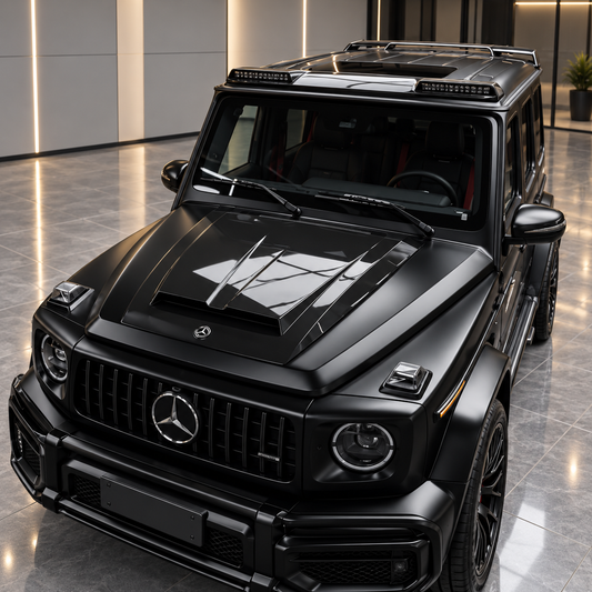 Carbon Fiber Front Roof Spoiler for Mercedes Benz G Wagon W463 W464 G550 G63