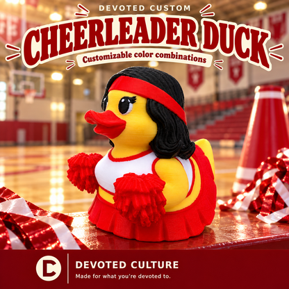 Cheerleader Duck – Custom Color Combinations