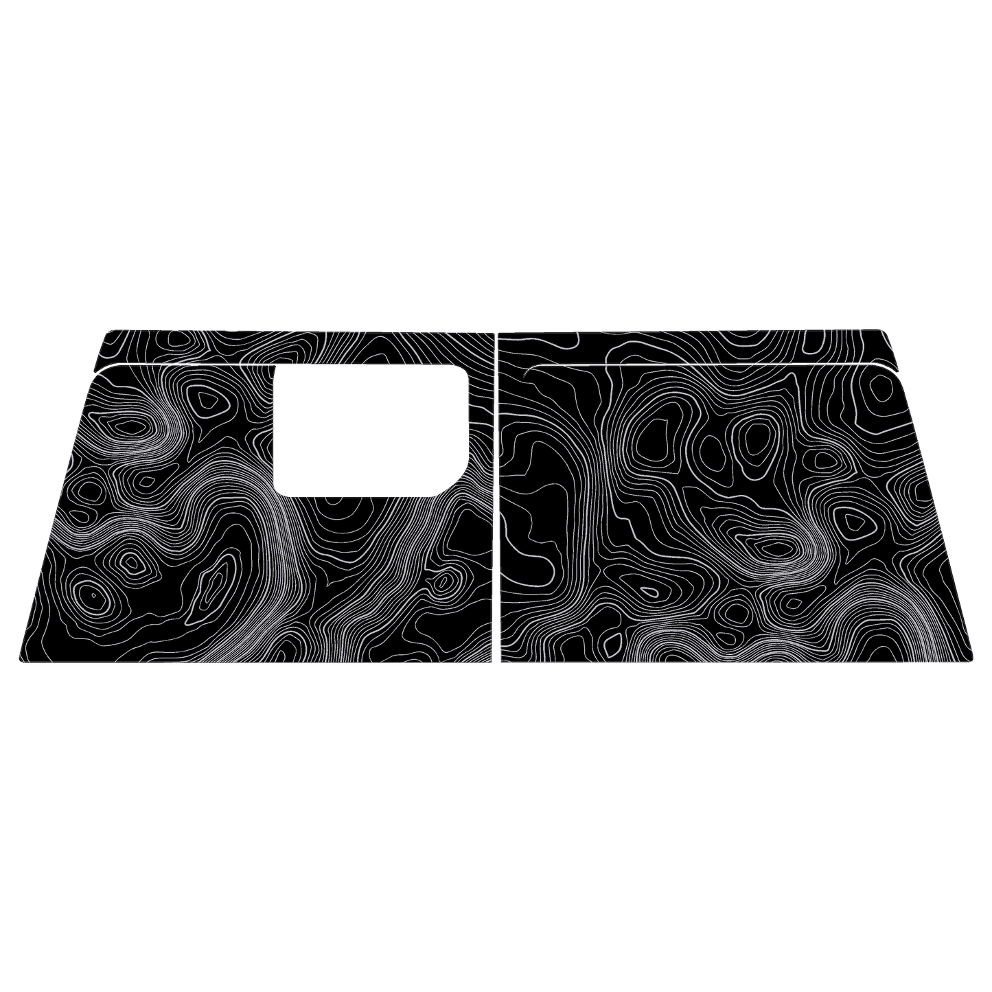 Topo Cargo Area Overlay Kit Part 1 (Printed Series) - 2021+ Bronco 4 Door