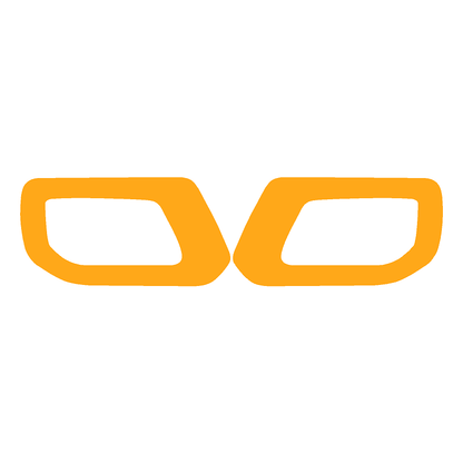 Solid Color Interior Door Handle Overlays (Printed Series) - 2021+ Bronco