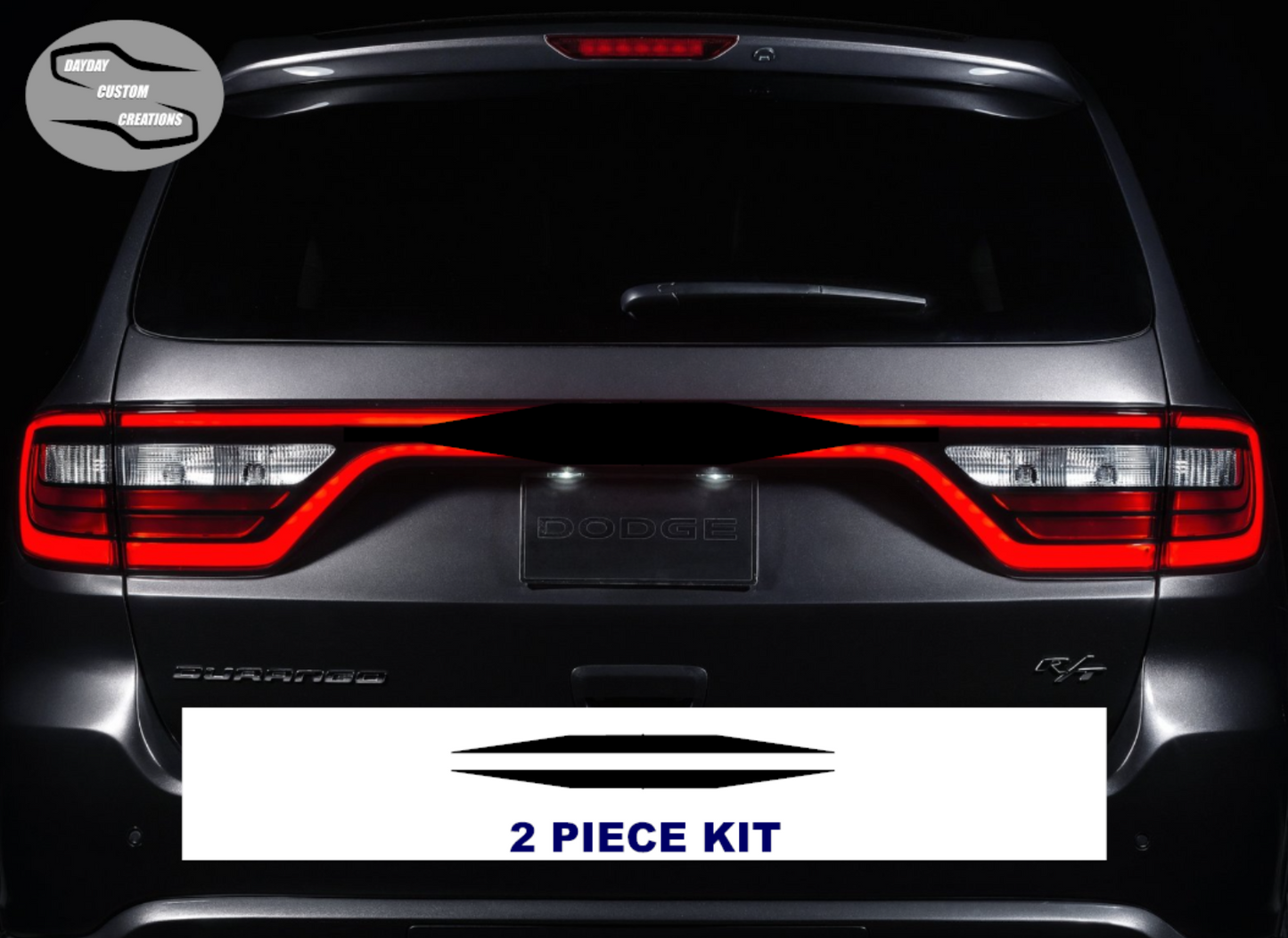14-25 Dodge Durango Taillight Decal Design 1