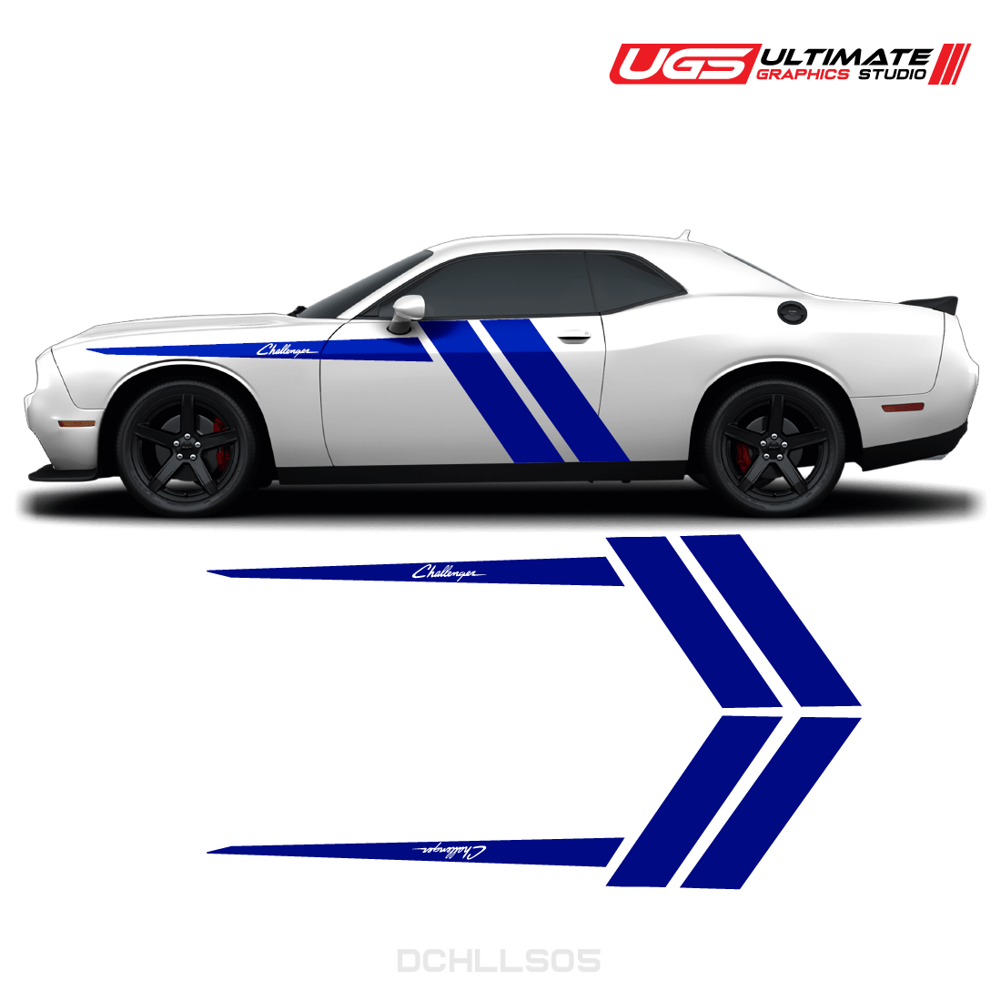 Dodge Challenger Side Graphics
