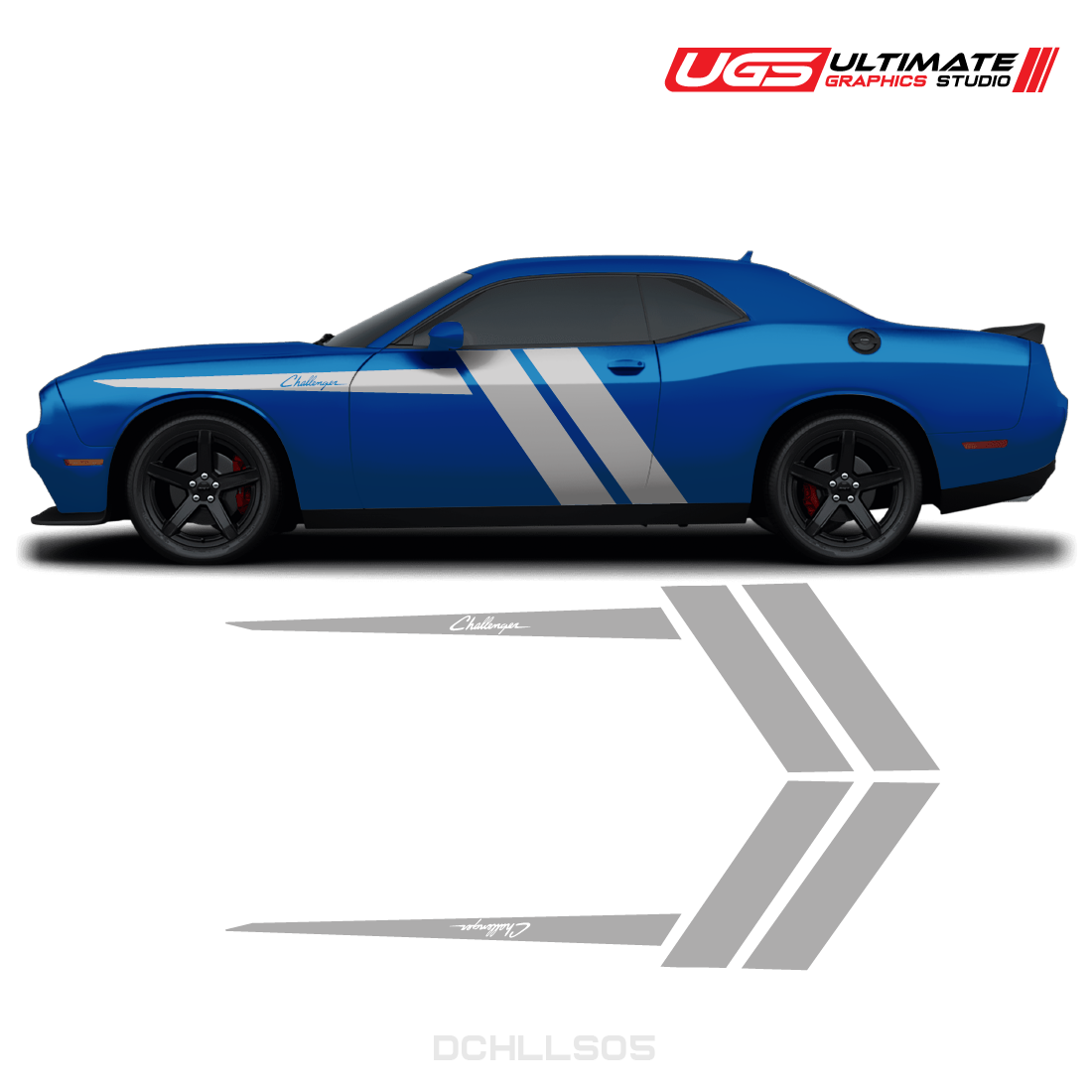 Dodge Challenger Side Graphics