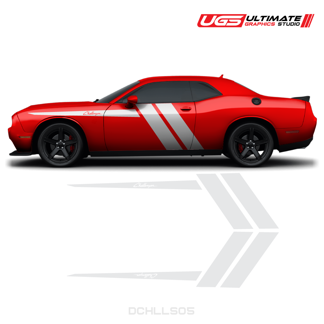 Dodge Challenger Side Graphics