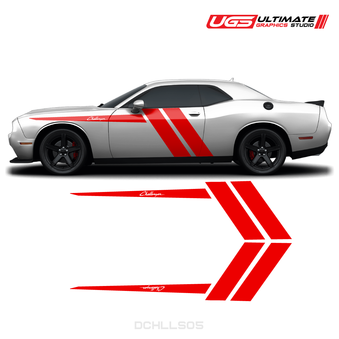 Dodge Challenger Side Graphics