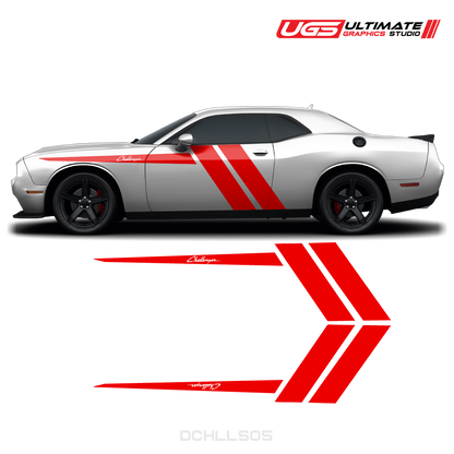 Dodge Challenger Side Graphics