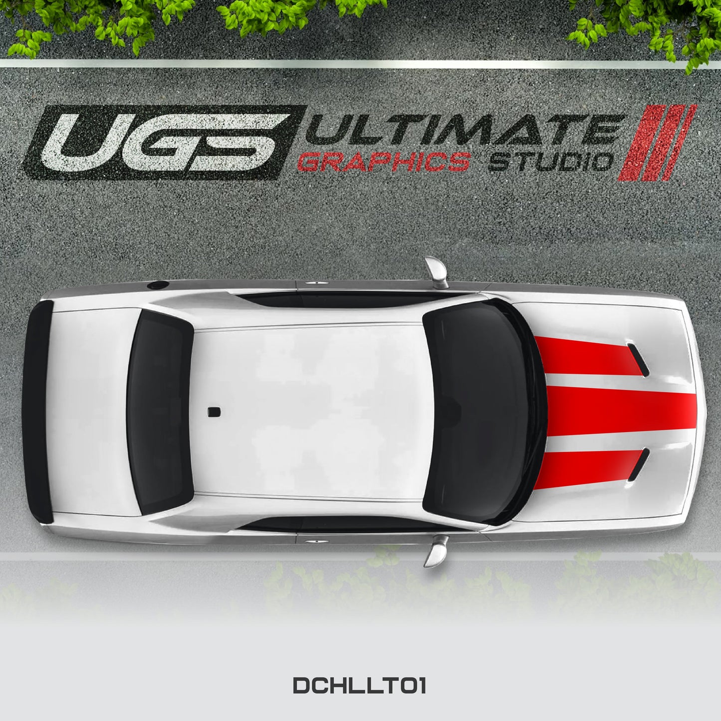 Dodge Challenger Top Graphics