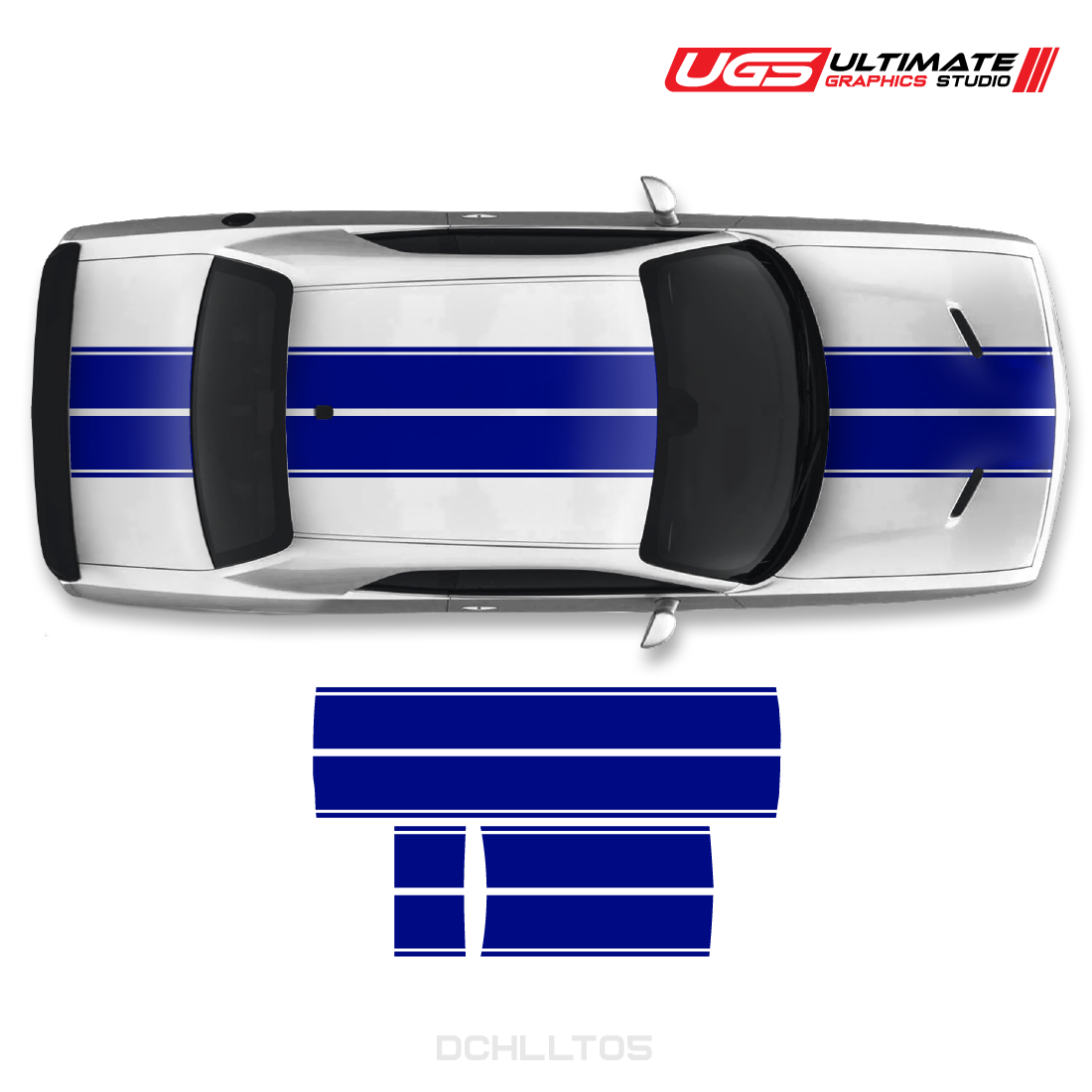 Dodge Challenger Top Wider Dual Graphics