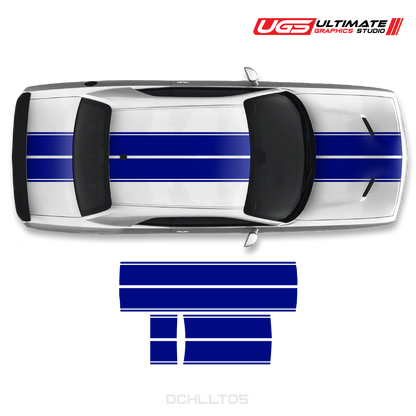 Dodge Challenger Top Wider Dual Graphics