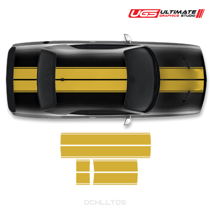 Dodge Challenger Top Wider Dual Graphics