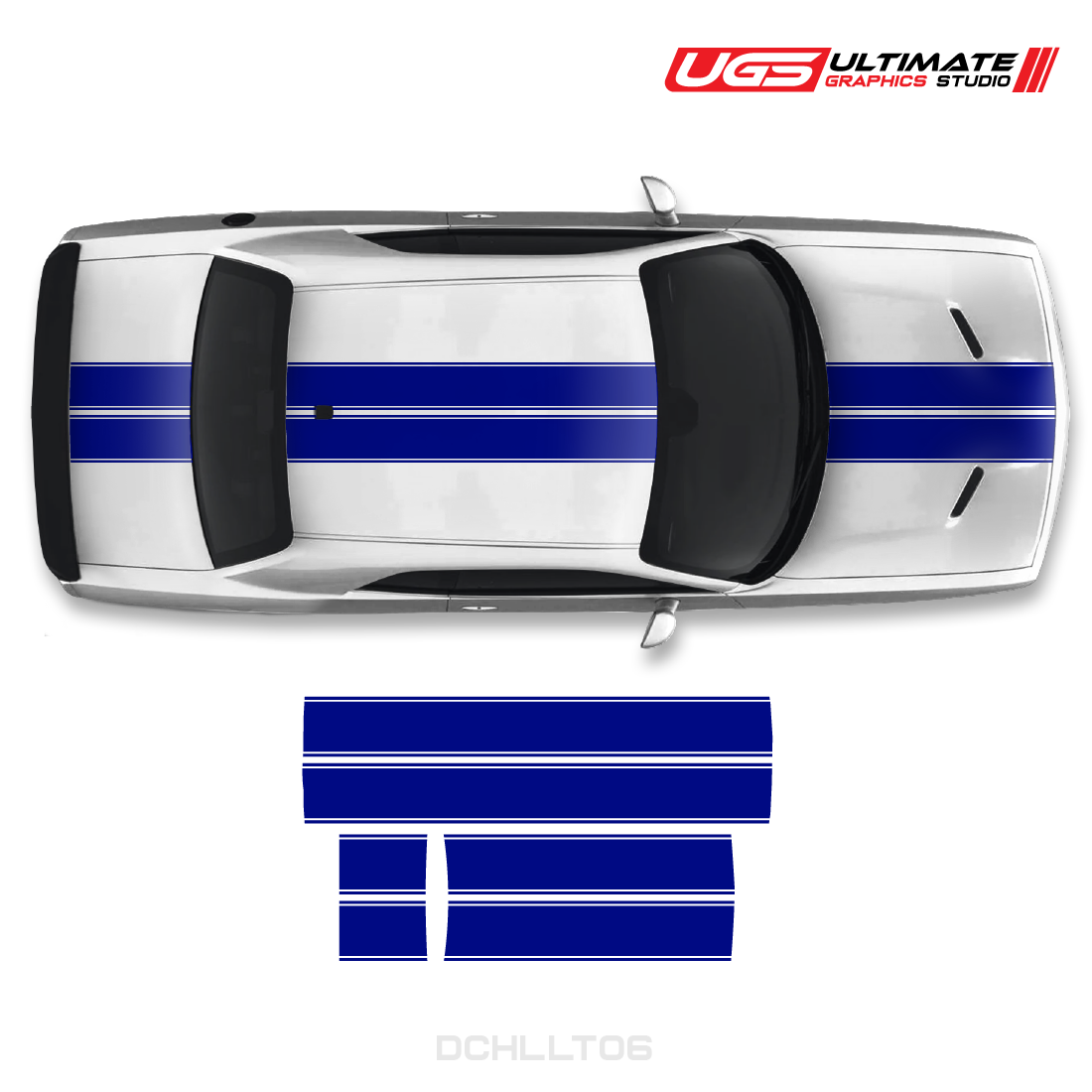 Dodge Challenger Top Dual Graphics