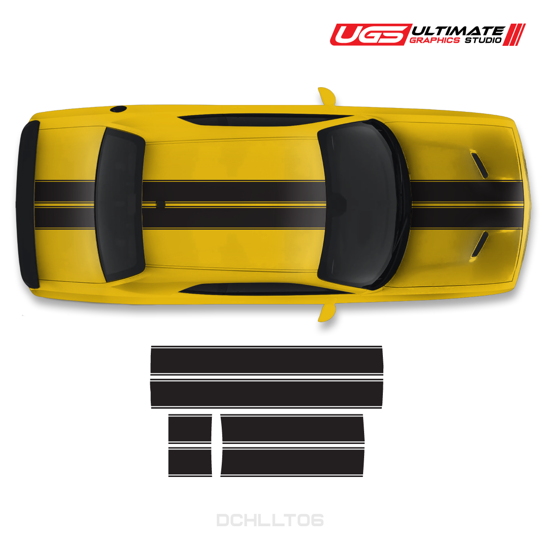 Dodge Challenger Top Dual Graphics