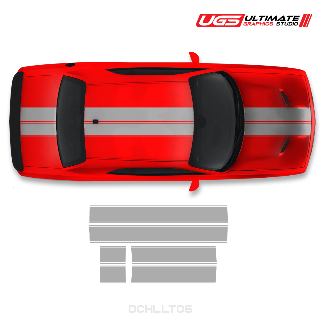 Dodge Challenger Top Dual Graphics