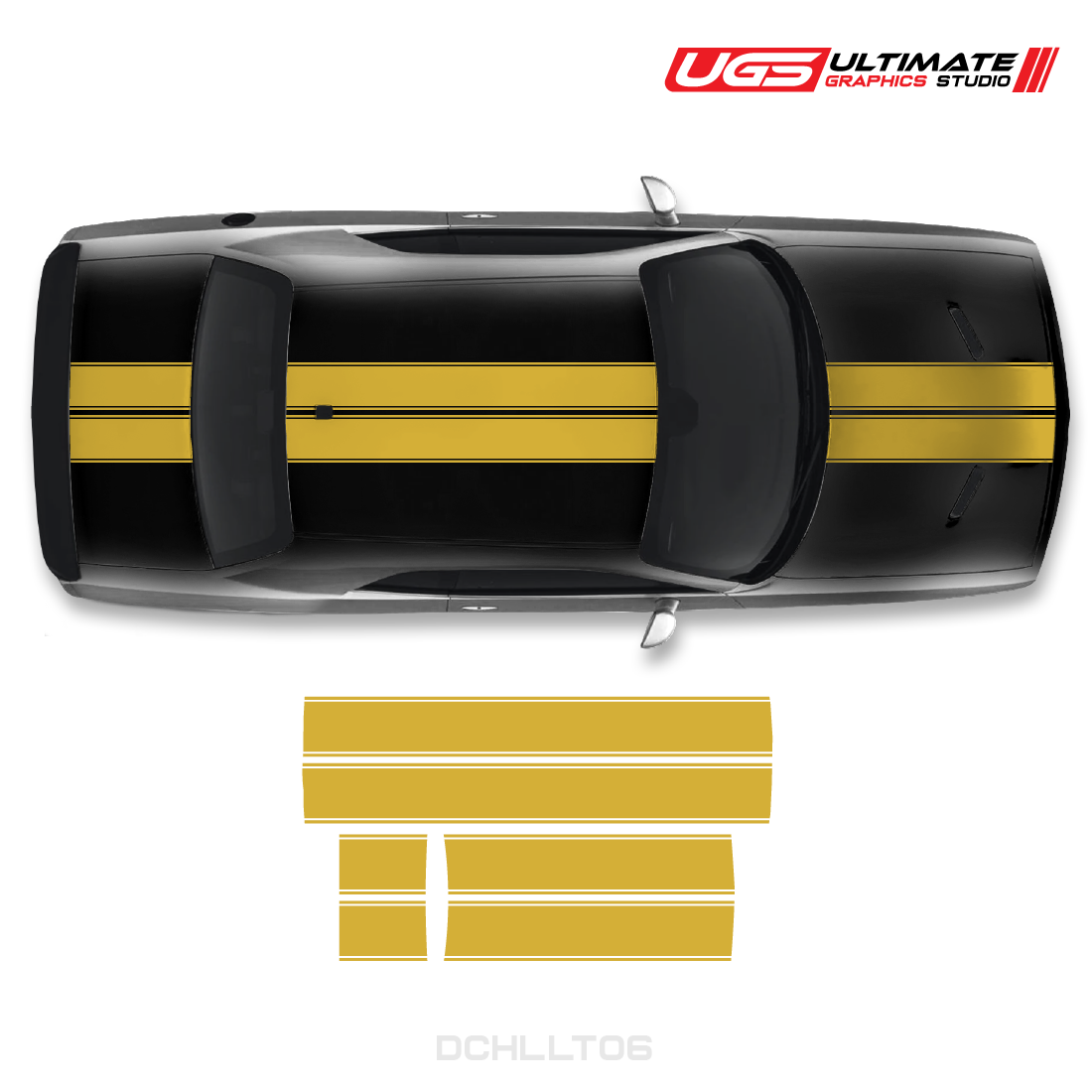 Dodge Challenger Top Dual Graphics