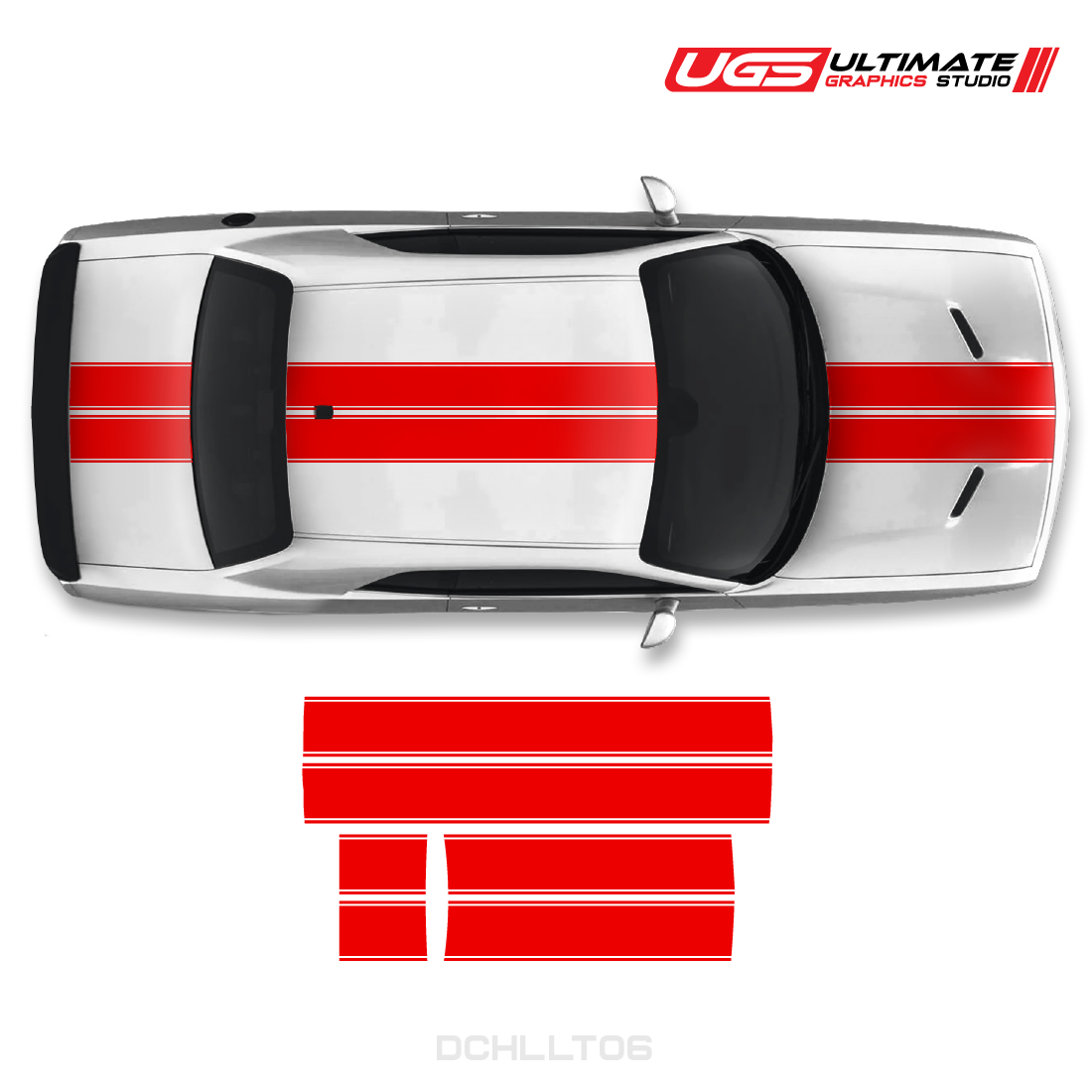 Dodge Challenger Top Dual Graphics