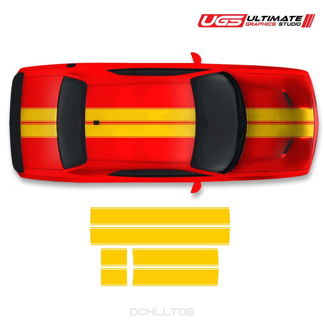 Dodge Challenger Top Dual Graphics