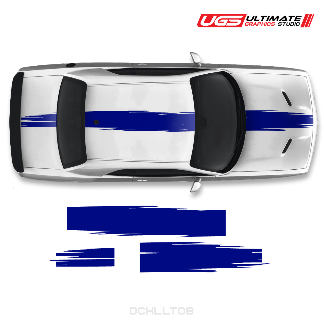 Dodge Challenger Top splash Stripe