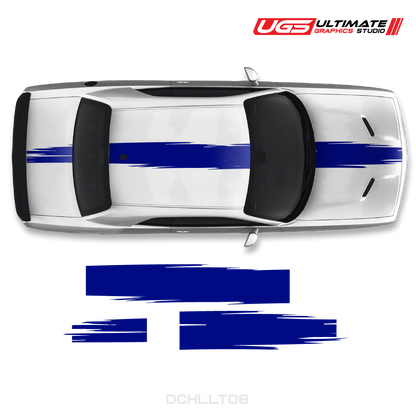 Dodge Challenger Top splash Stripe