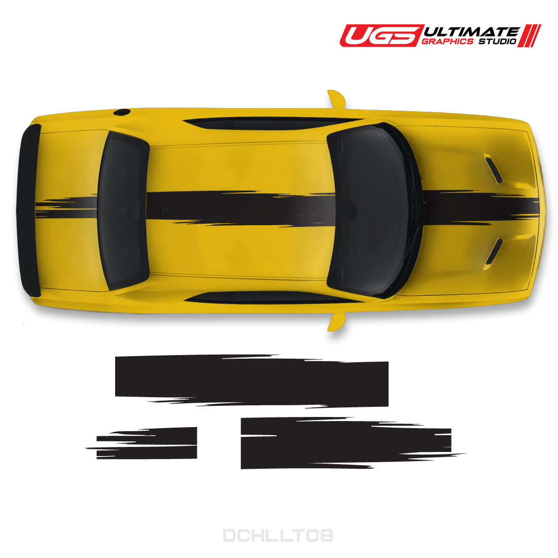 Dodge Challenger Top splash Stripe