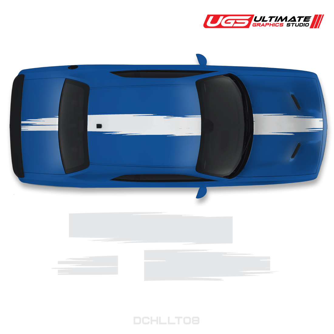 Dodge Challenger Top splash Stripe