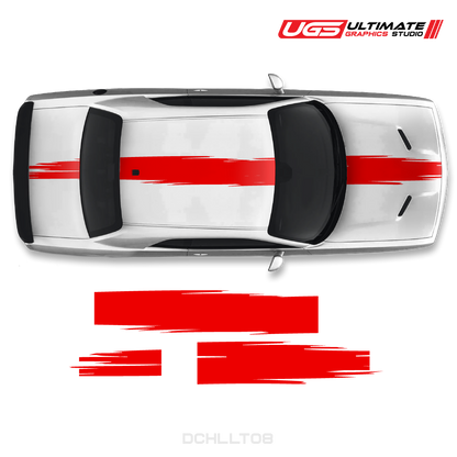 Dodge Challenger Top splash Stripe