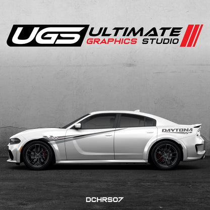 Dodge Charger Side Graphics 2 Color Daytona