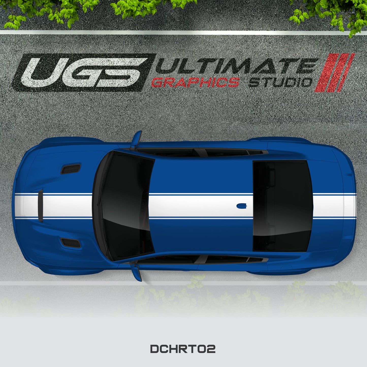 Dodge Charger Top Single Stripe 1 Color