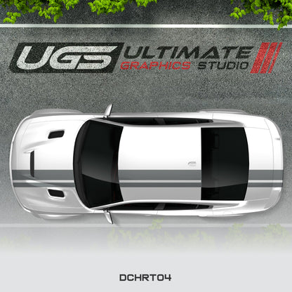 Dodge Charger Top 2 Stripes Graphics