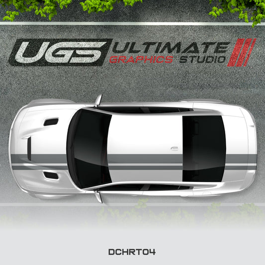 Dodge Charger Top 2 Stripes Graphics
