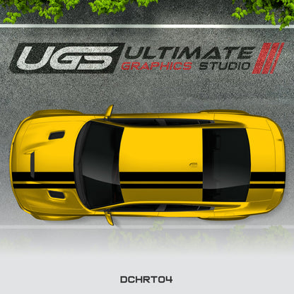 Dodge Charger Top 2 Stripes Graphics