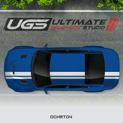 Dodge Charger Top 2 Stripes Graphics