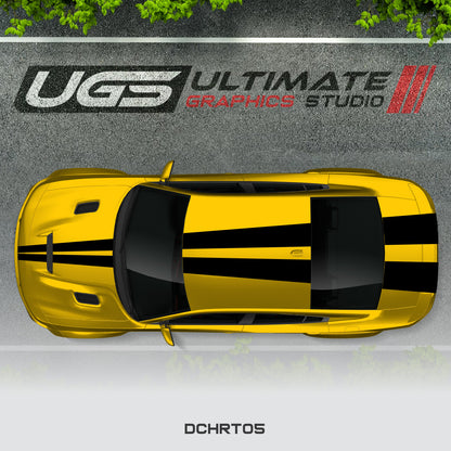 Dodge Charger Top 2 Stripes 1 Color